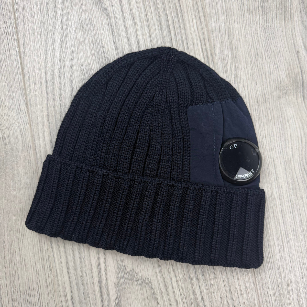 CP Company Lens Beanie - Navy