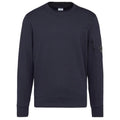 Cp Company 023A Diagonal Raised Lens Sweatshirt In Navy