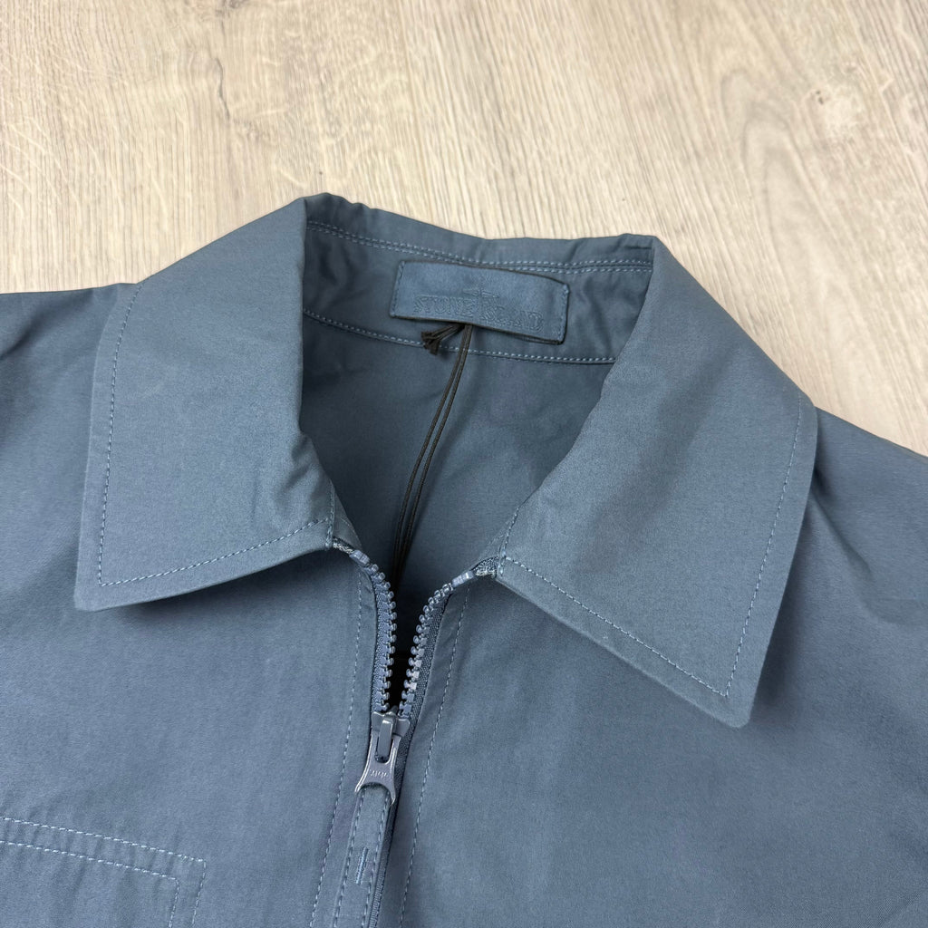 Stone Island Ghost Overshirt - Slate Blue