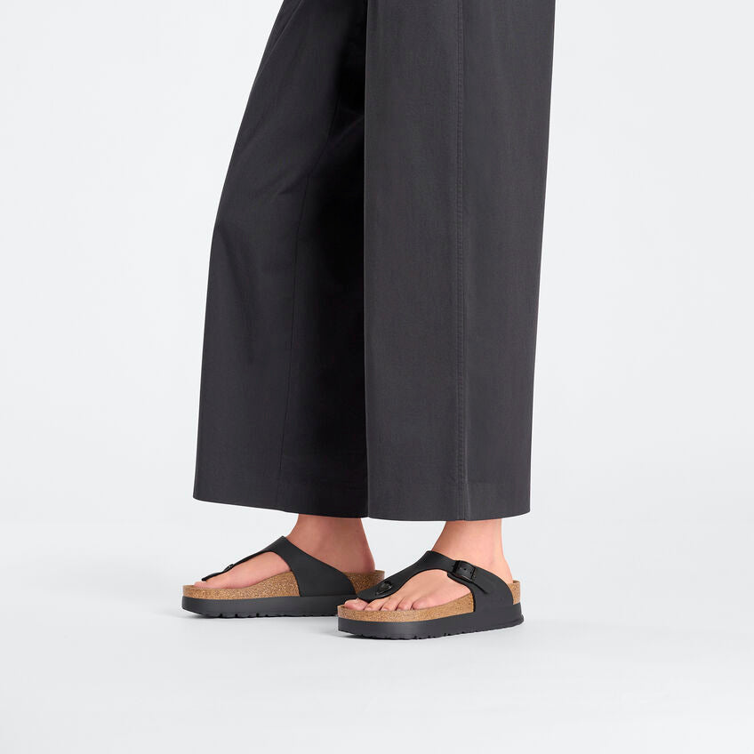 Women's Gizeh Flex Platform Birko-Flor Black Regular/Wide