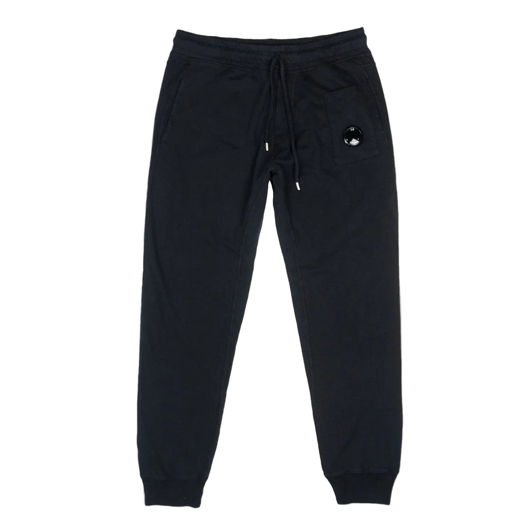 Cp Company 133A Light Fleece High Lens Joggers In Black