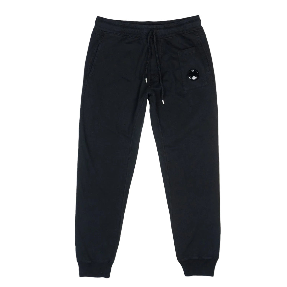 Cp Company 133A Light Fleece High Lens Joggers In Black