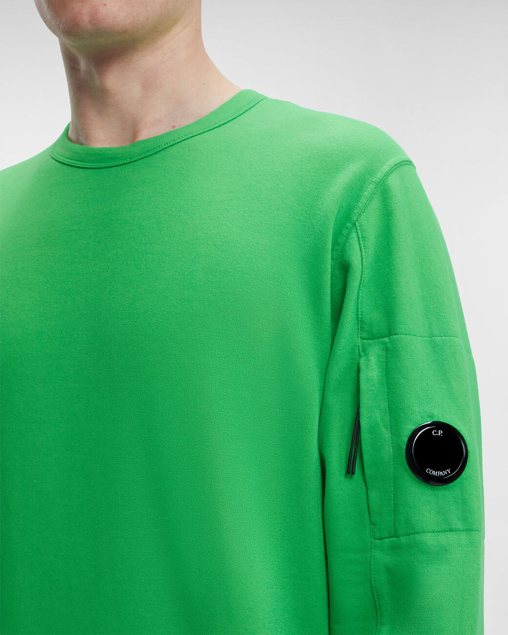 Light Fleece Sweatshirt Classic Green