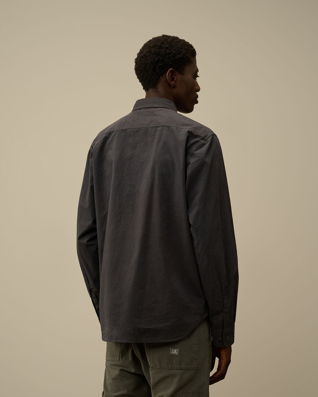 Microreps Diamond Peach Overshirt Black Sand