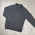 Stone Island Ghost Knit Polo Shirt - Grey
