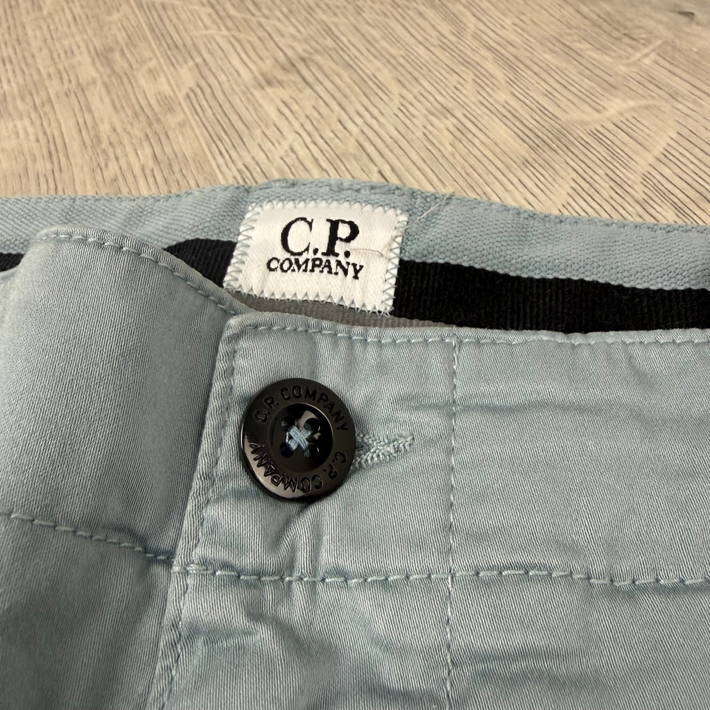 CP Company Cargo Shorts - Silver Blue