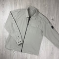 CP Company Zip Overshirt - Dove