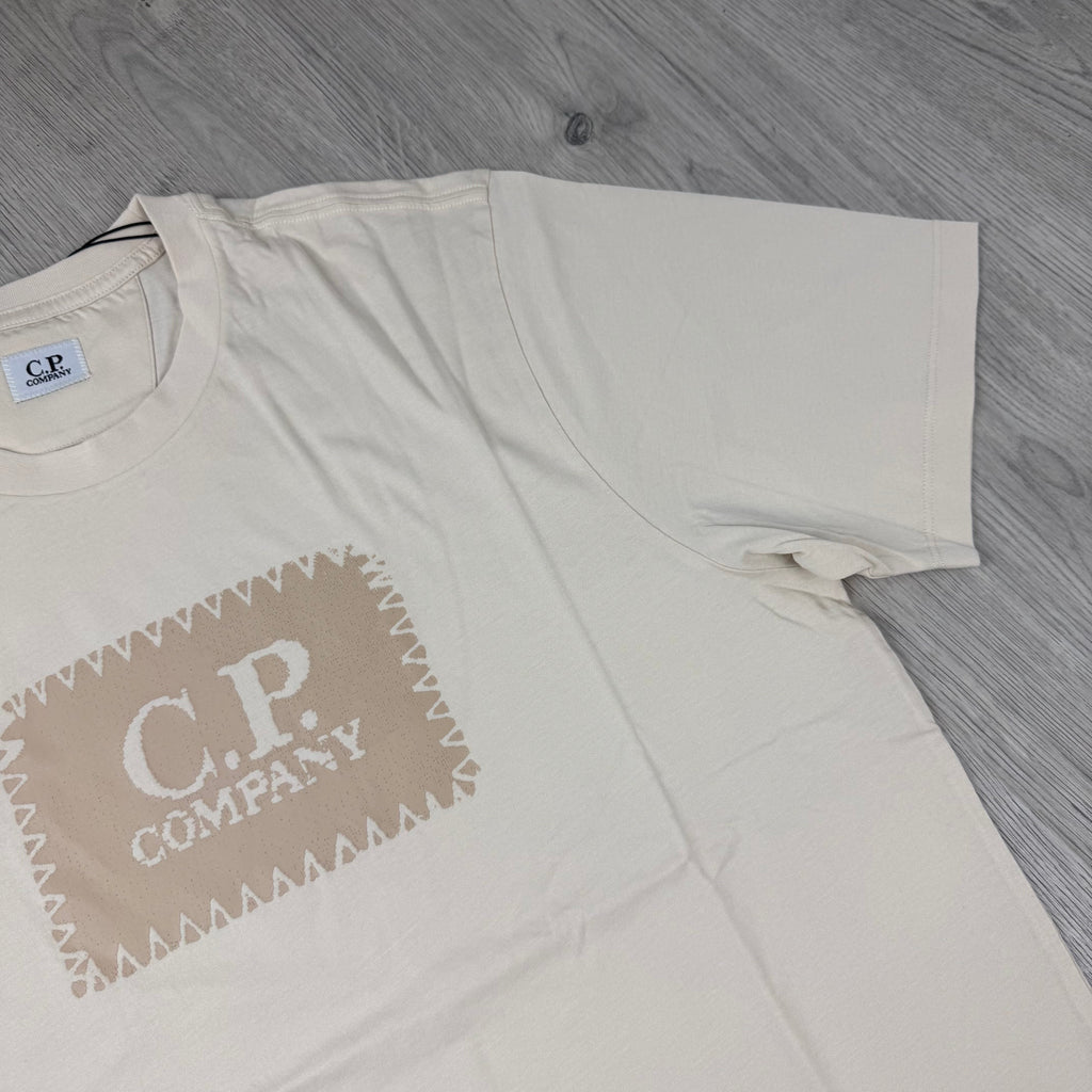 CP Company Stamp T-Shirt - Frozen Dew