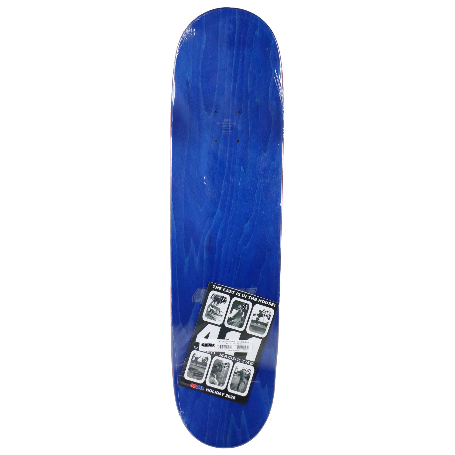 411VM Skateboard Deck Metrospective Frame Grab 8.25" x 32"