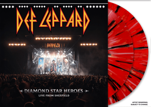 DEF LEPPARD - DIAMOND STAR HEROES: LIVE FROM SHEFFIELD Vinyl LP