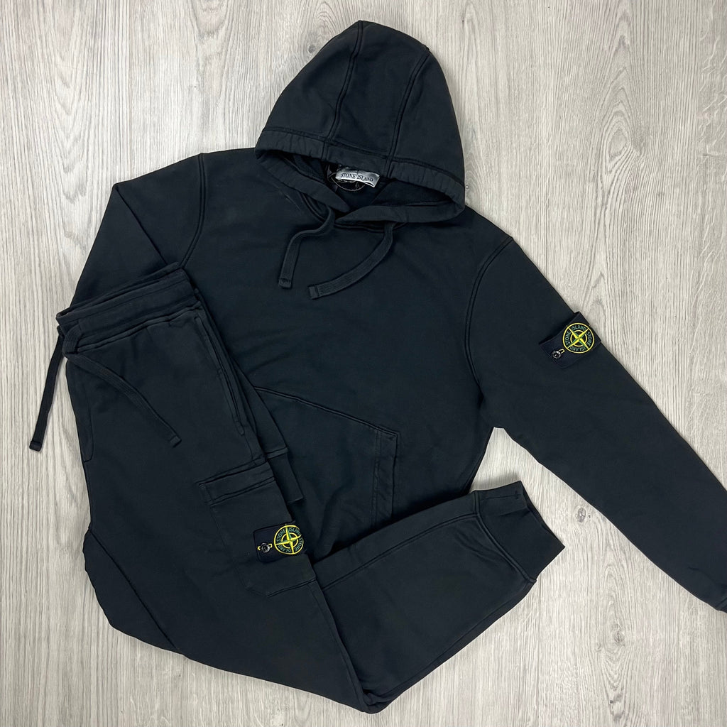 Stone Island Tracksuit - Black
