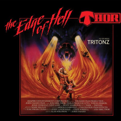 THOR - EDGE OF HELL - RED MARBLE Vinyl LP