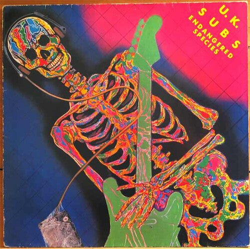 UK SUBS - ENDANGERED SPECIES - LIMITED EDITION Vinyl LP