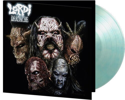 LORDI - DEADACHE Blue & White Marble Vinyl LP