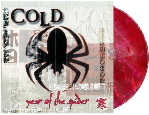 COLD - YEAR OF THE SPIDER Red & White Vinyl LP