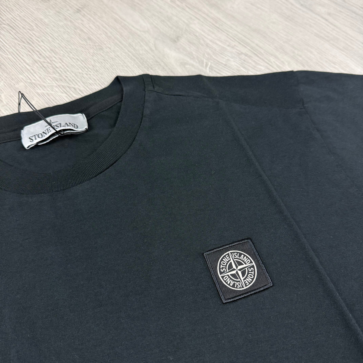 Stone Island Patch T-Shirt - Black