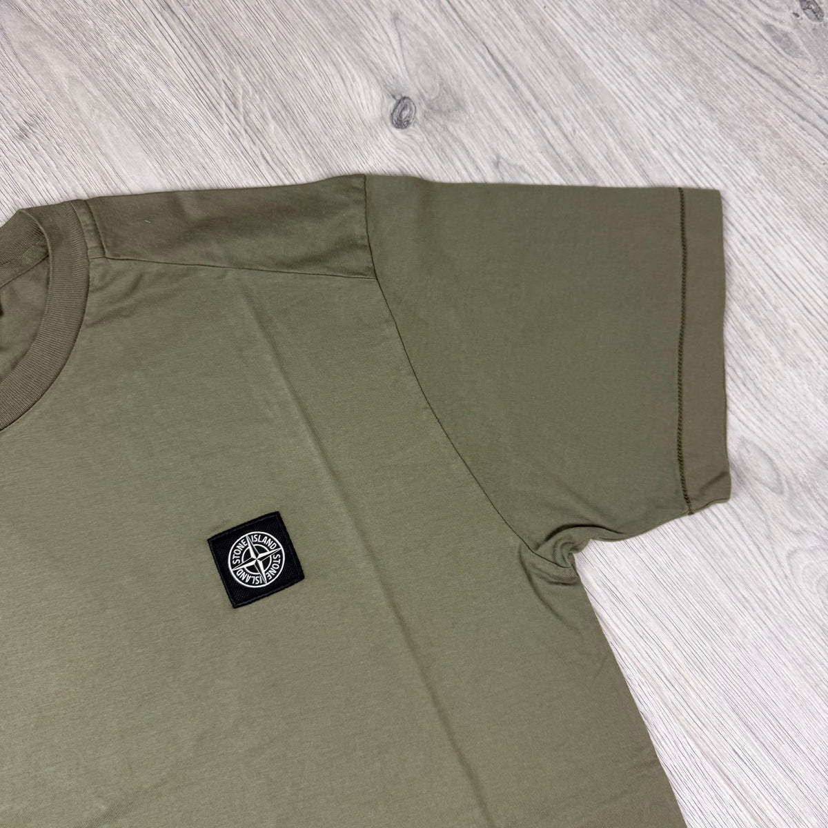 Stone Island Patch T-Shirt - Military