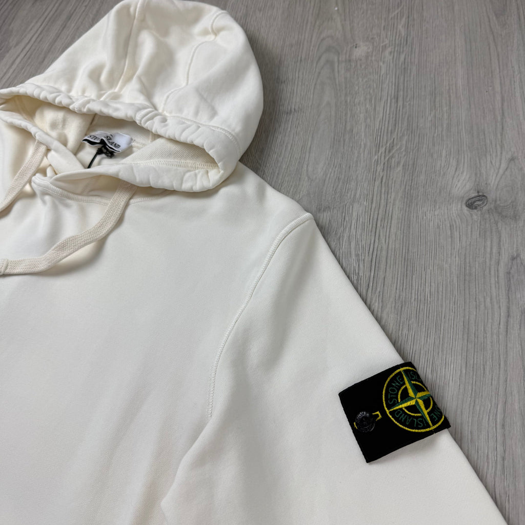 Stone Island Dyed Hoodie - Ivory