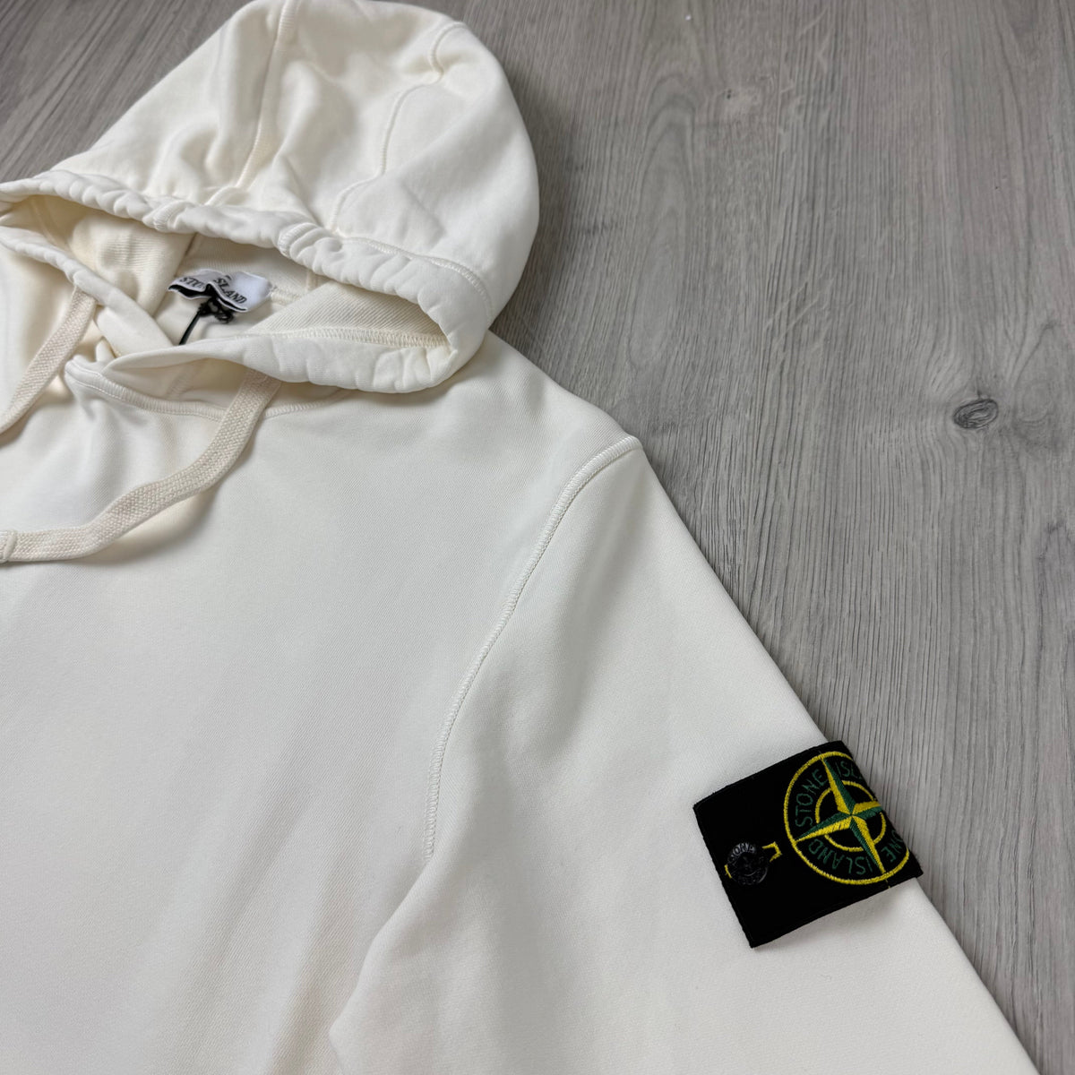 Stone Island Dyed Hoodie - Ivory