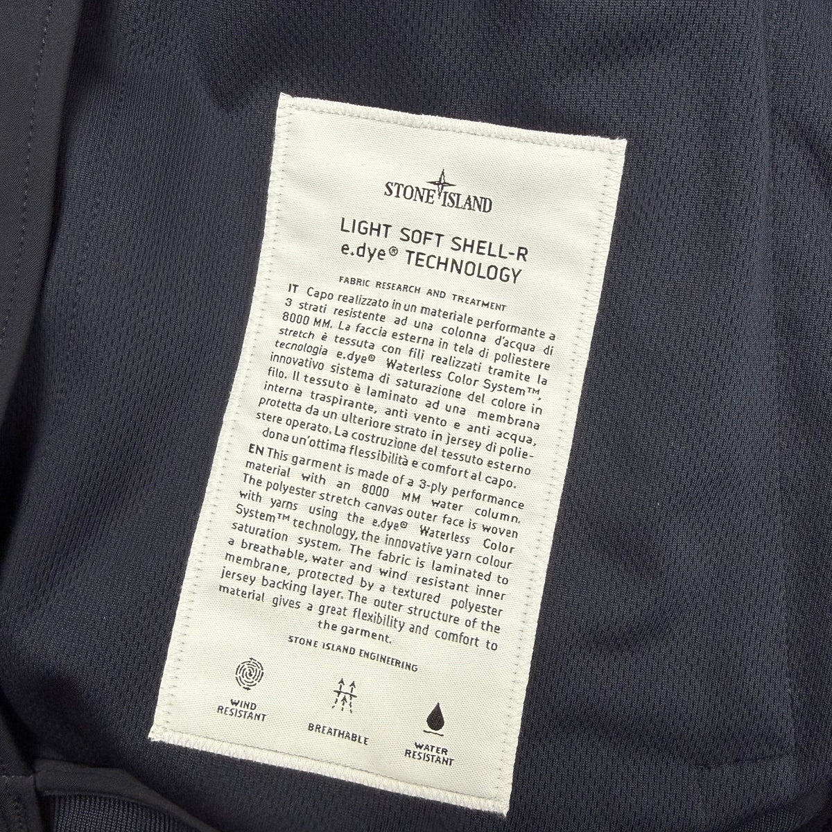 Stone Island Shell Jacket - Navy