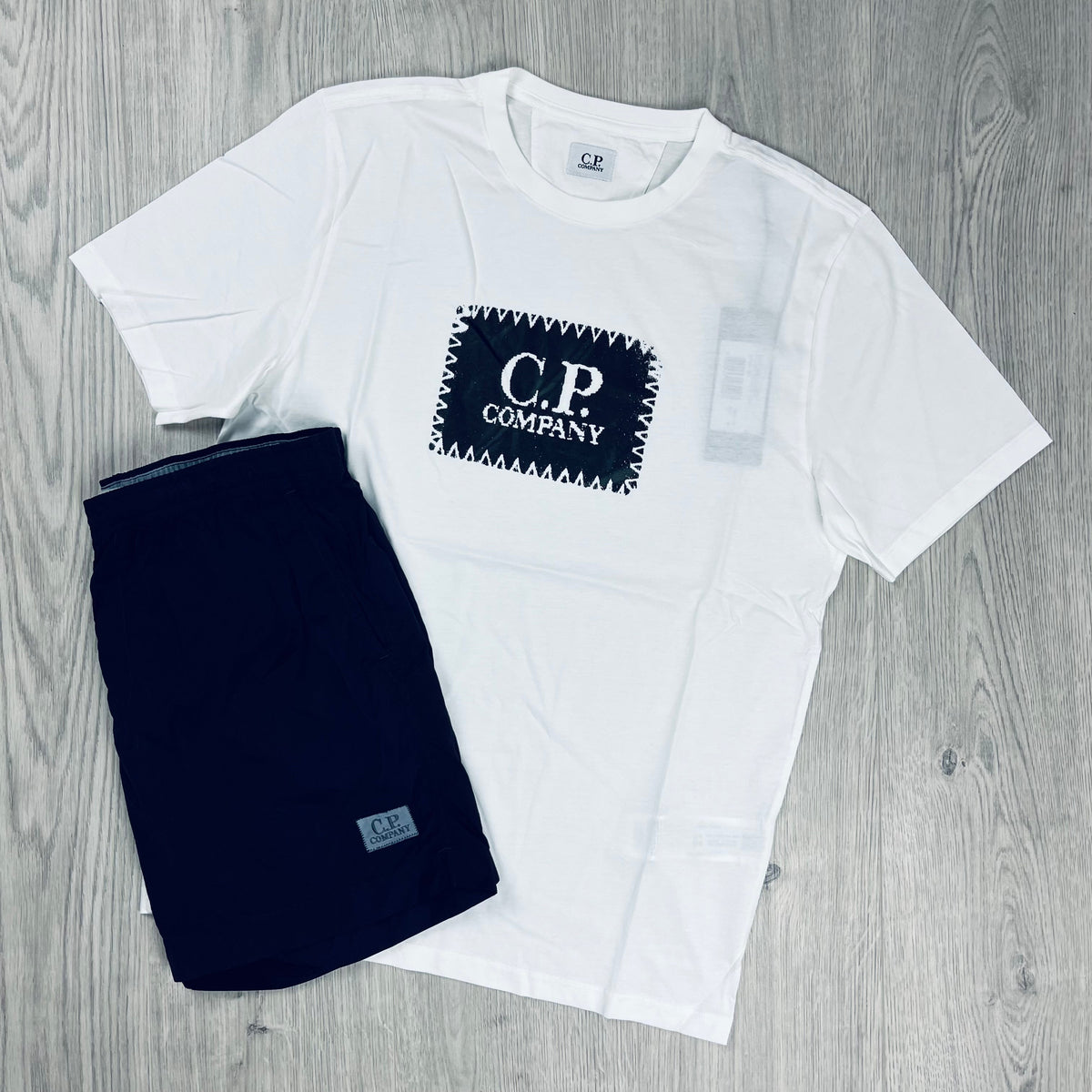CP Company Holiday Set - White/Navy