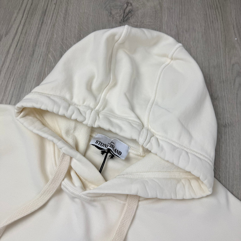 Stone Island Dyed Hoodie - Ivory