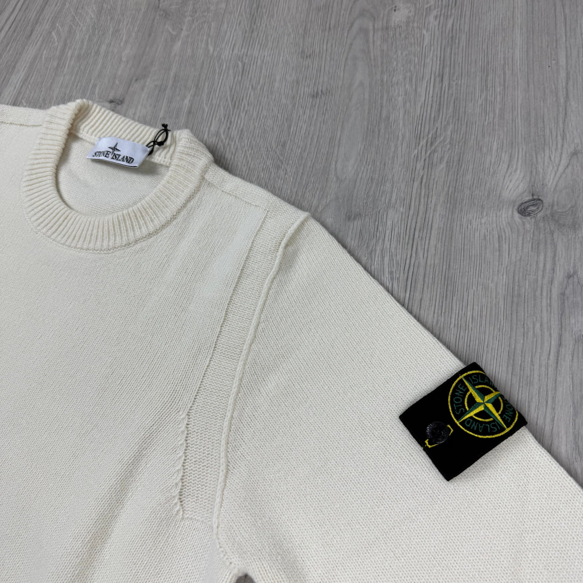 Stone Island Knit Sweatshirt - Ivory