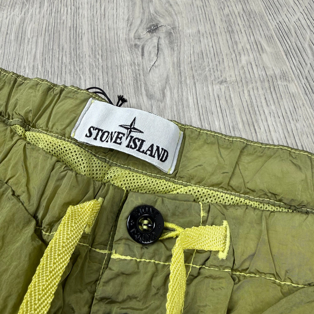 Stone Island Metal Swim Shorts - Lemon
