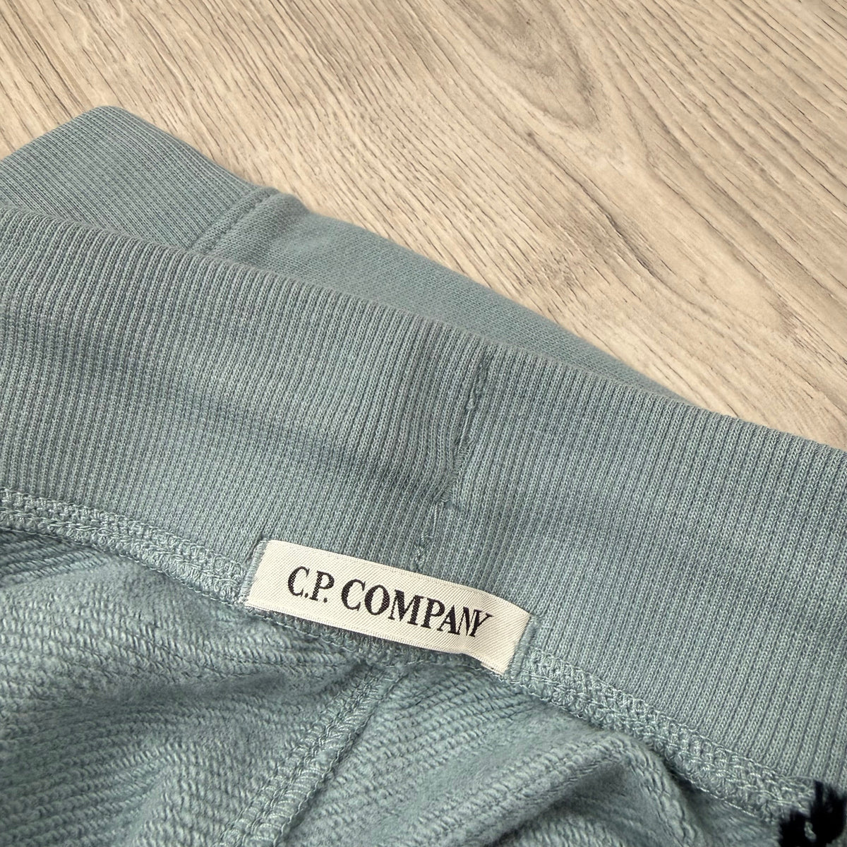 CP Company Raised Fleece Sweatpants - Silver Blue