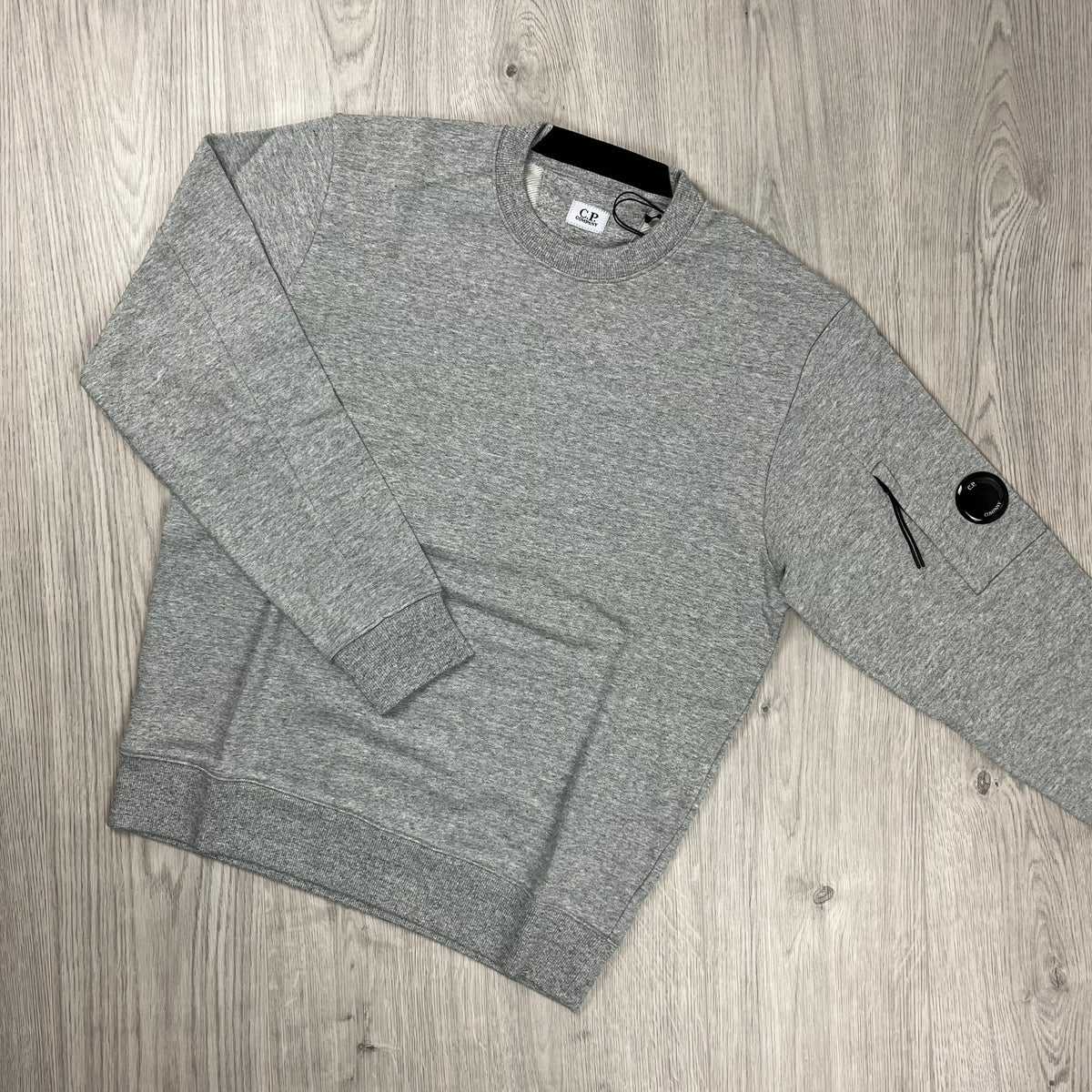 CP Company Raised Fleece Sweatshirt - Grey