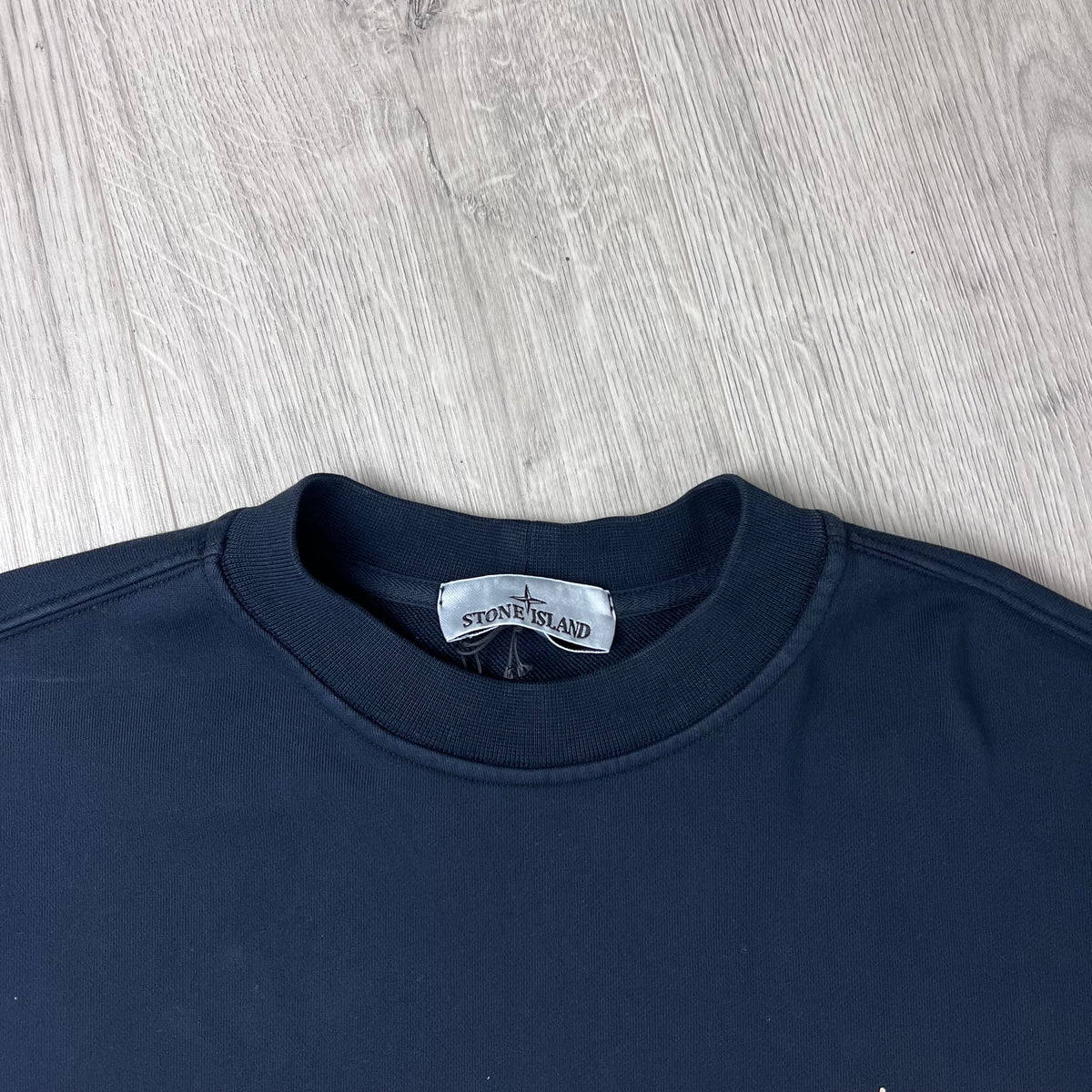 Stone Island Printed Sweatshirt - Navy