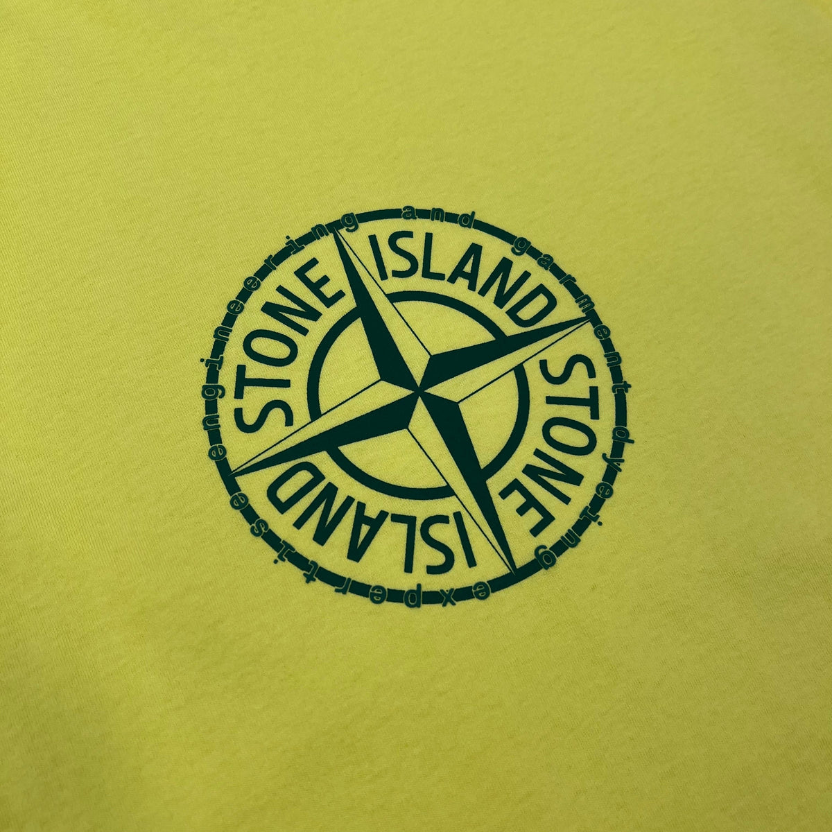 Stone Island 'Compass' T-Shirt - Lemon
