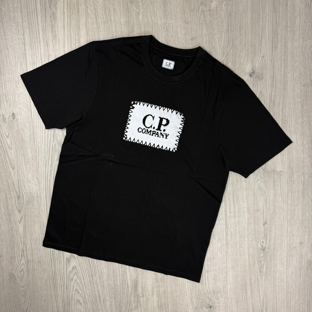 CP Company Stamp T-Shirt - Black