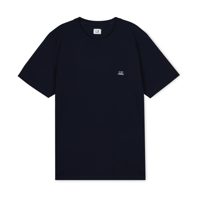 Cp Company Classic Patch Logo T-Shirt in Navy