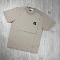 Stone Island Patch T-Shirt - Desert