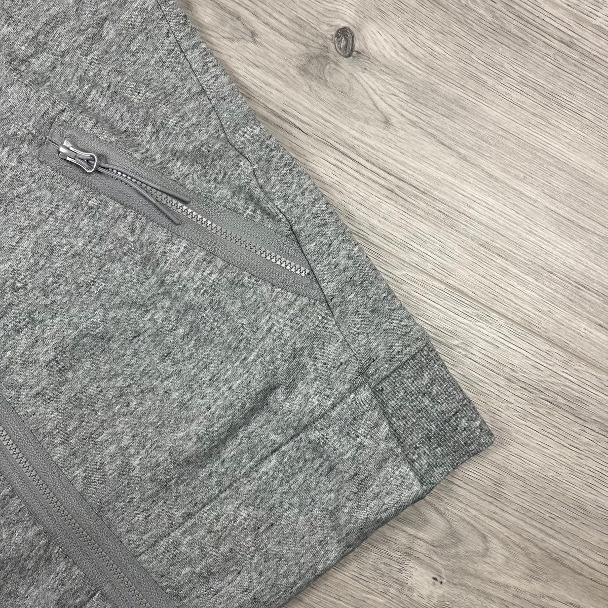 CP Company Raised Fleece Goggle Hoodie - Grey