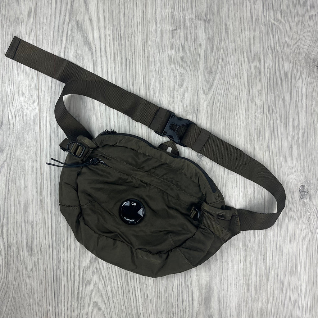 CP Company Zip Chrome Bag - Ivy Green