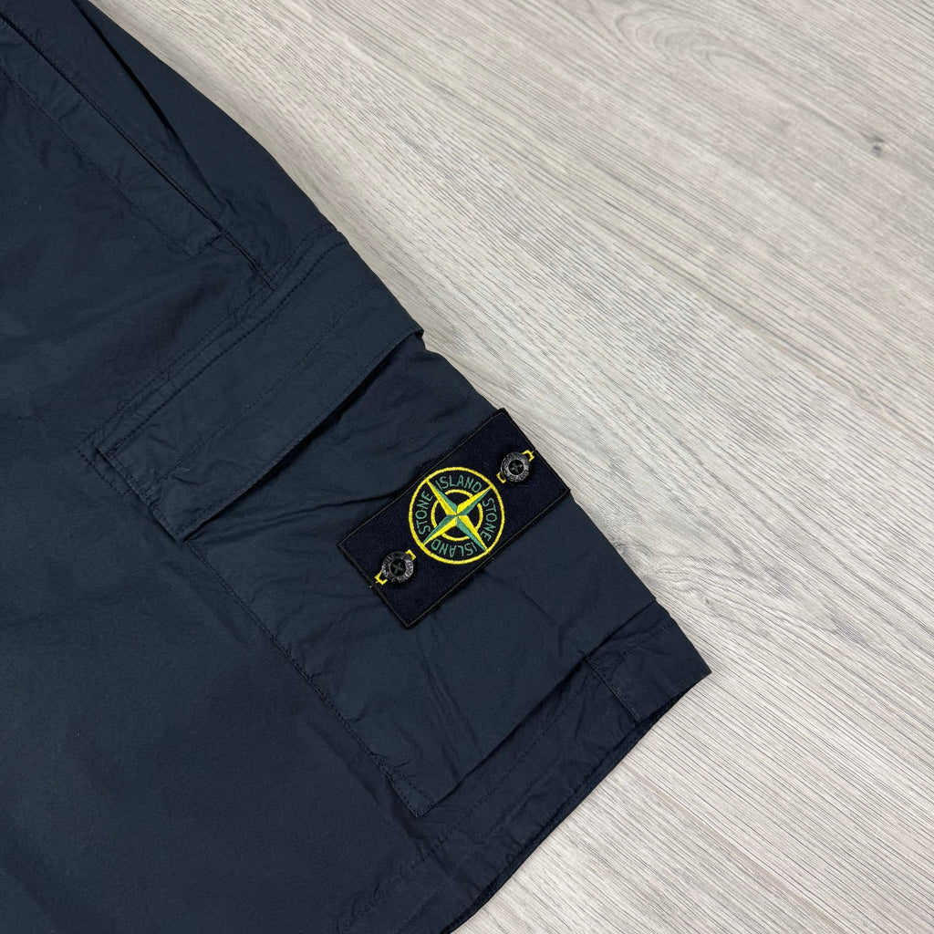Stone Island Cargo Shorts - Navy