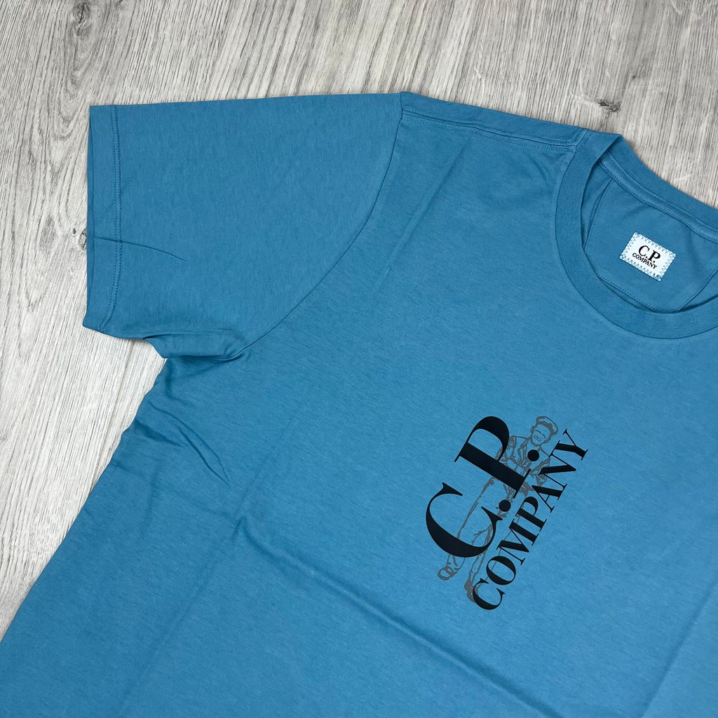 CP Company Sailor T-Shirt - Aegean Blue