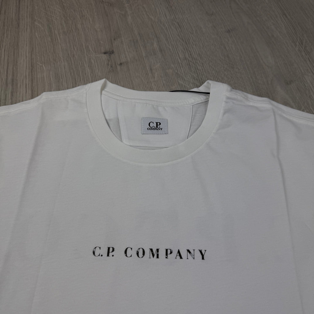 CP Company Printed T-Shirt - White