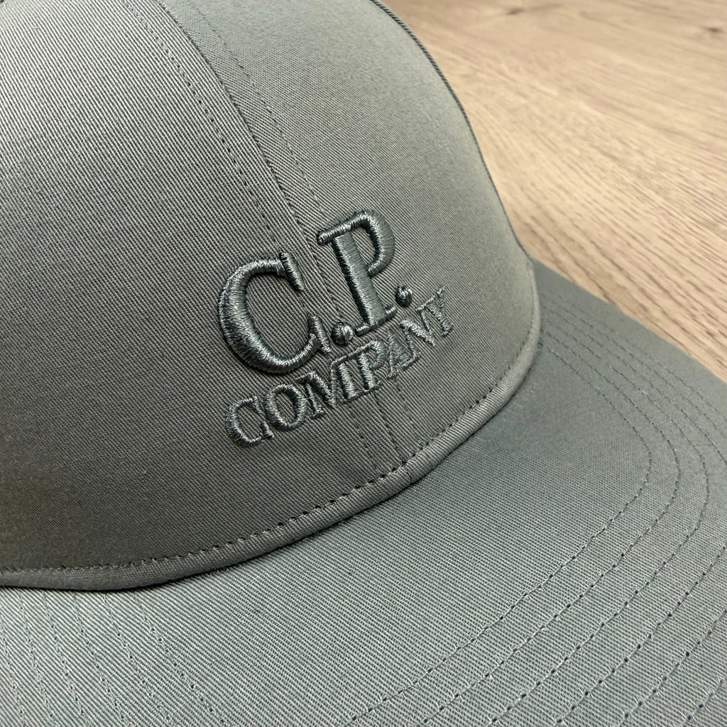 CP Company Baseball Cap - Silver Blue