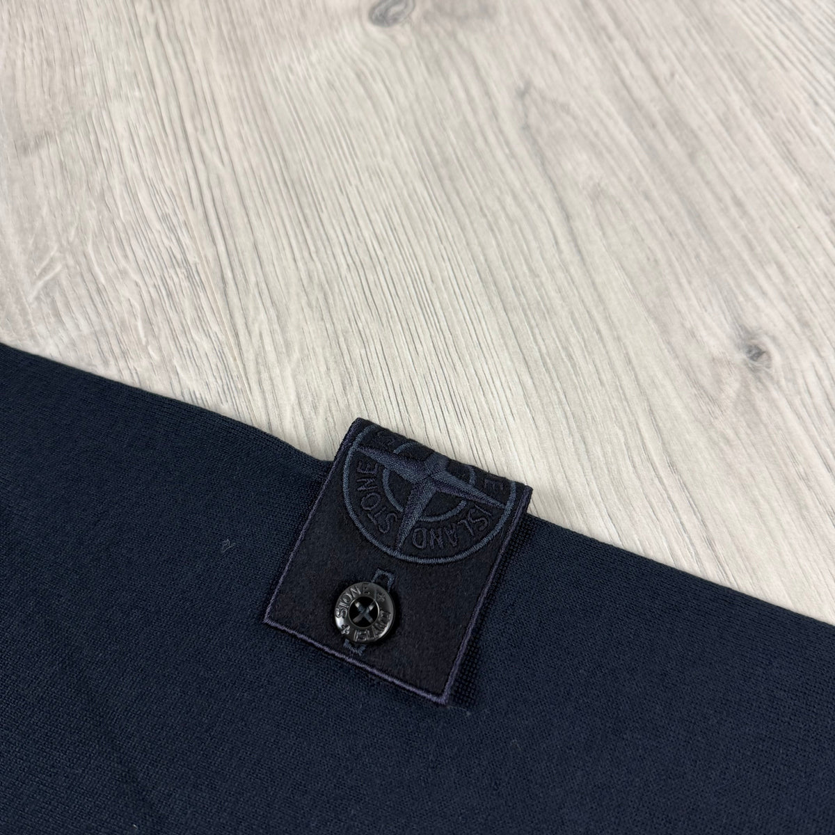 Stone Island Ghost Knit Polo Shirt - Navy