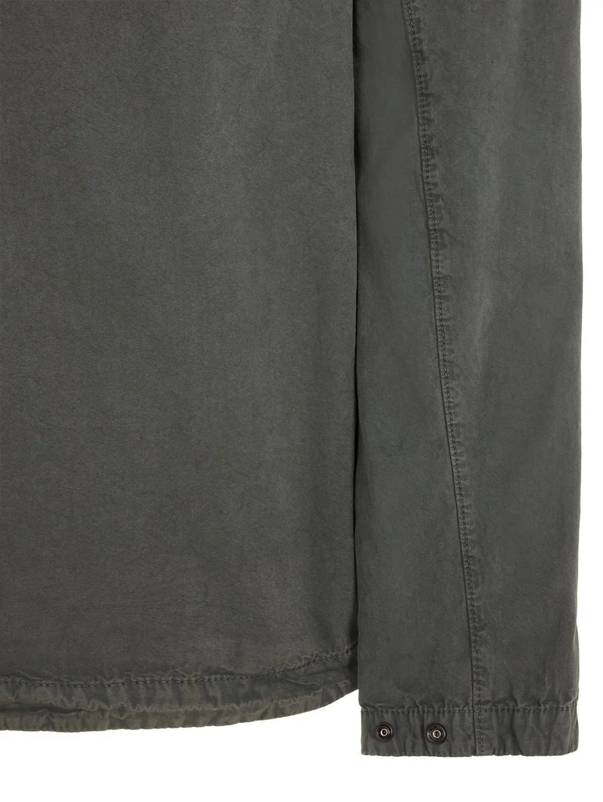 Stone Island Garment Dyed Overshirt Musk Green