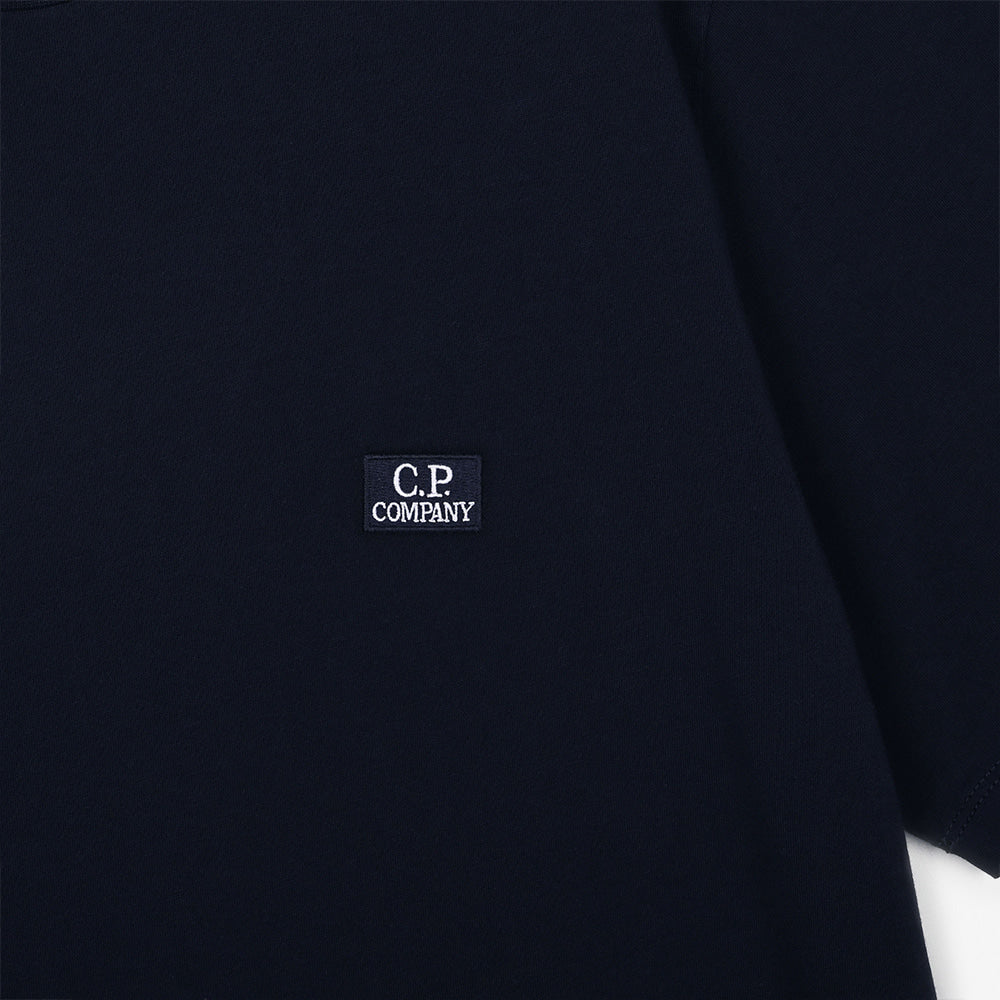 Cp Company Classic Patch Logo T-Shirt in Navy