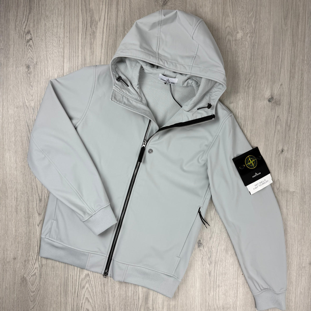 Stone Island Shell Jacket - Pearl Grey