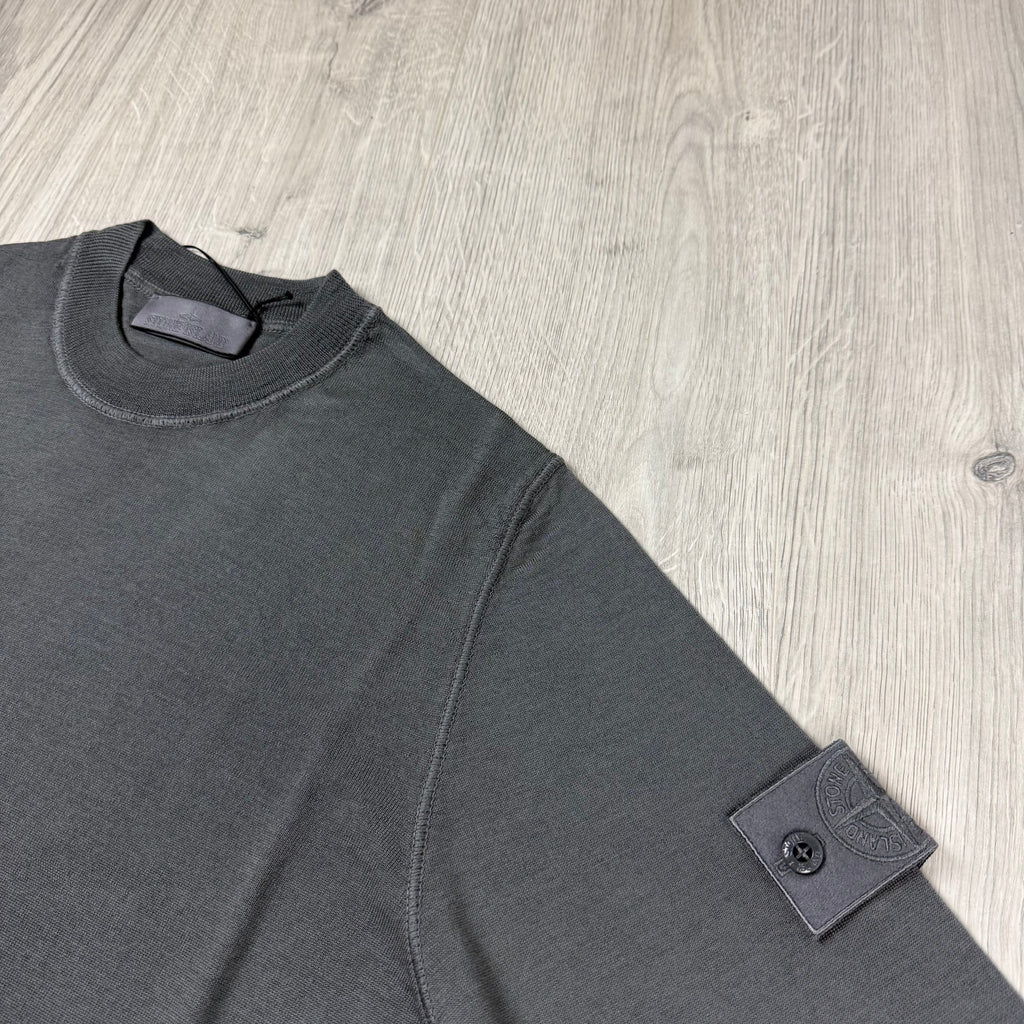 Stone Island Ghost Knit Sweatshirt - Grey