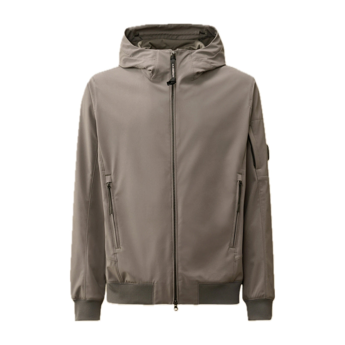 Cp Company 002A Shell-R Lens Jacket In Smoked Pearl with Certilogo