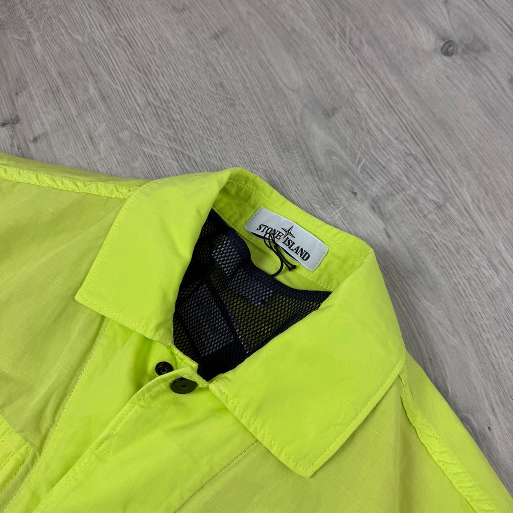 Stone Island Tela Lino Shirt - Lemon
