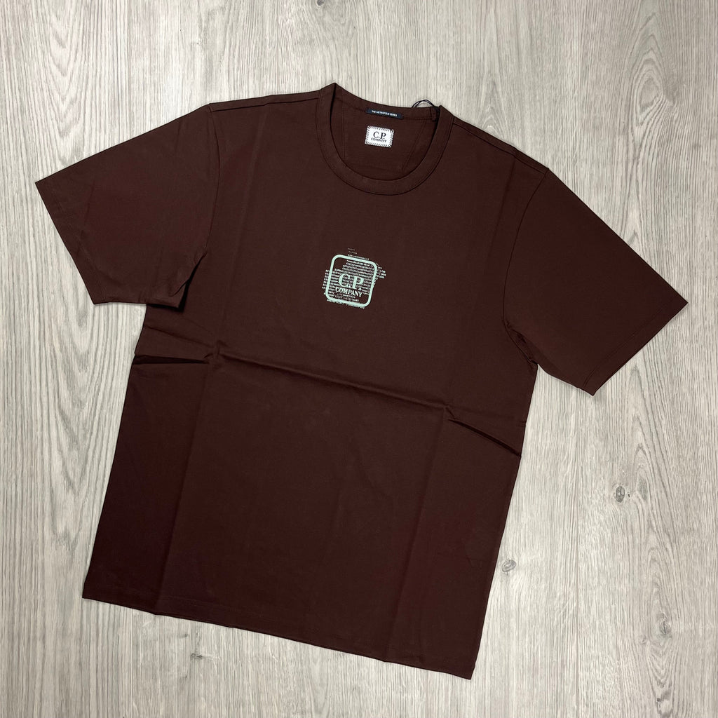 CP Company Metropolis T-Shirt - Rum Raisin