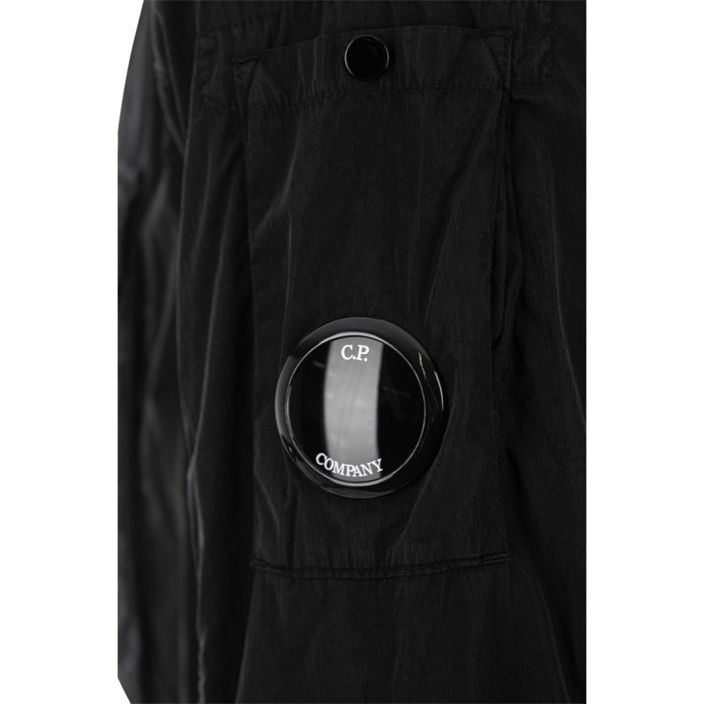 Cp Company 041A Chrome-R Overshirt In Black